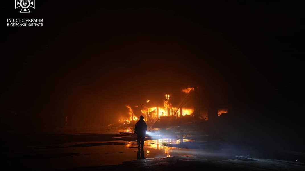 Наслідки обстрілу Одещини