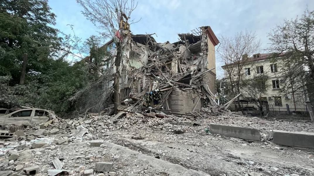 Наслідки удару по Запоріжжю, 6 жовтня 2022 року