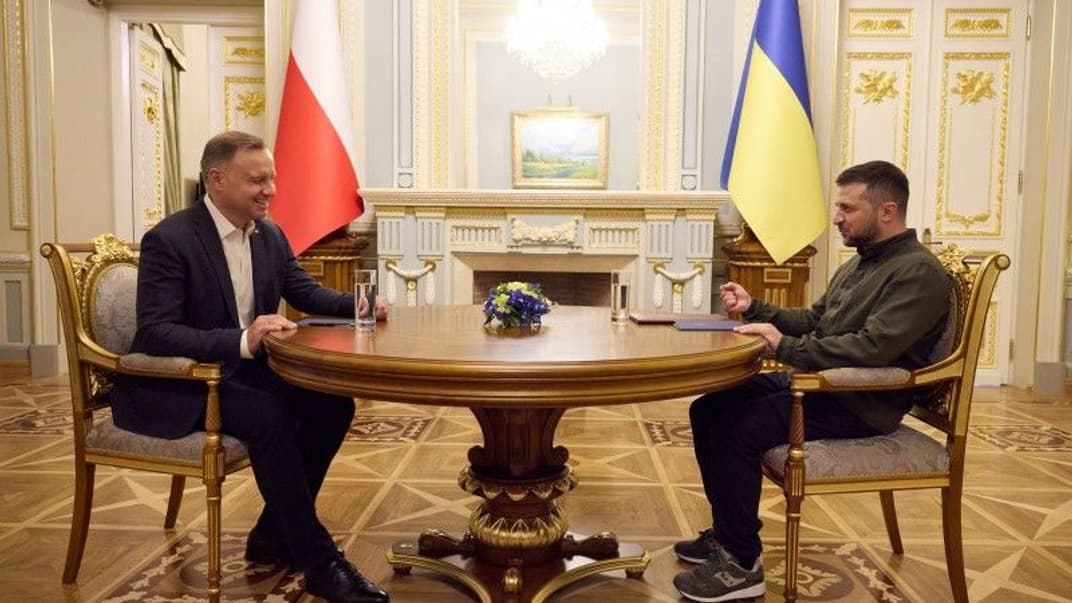 Встреча президентов Украины и Польши, 23 августа 2022 года