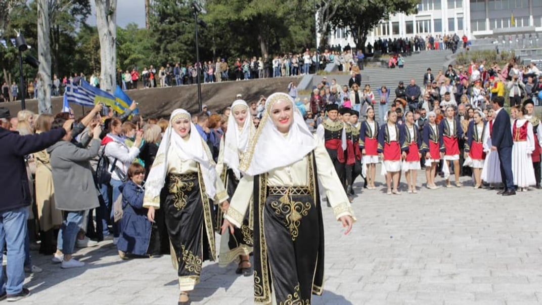 Ілюстративне фото. Грецька громада Приазов’я на фестивалі «Мега-Йорти» у Маріуполі в 2021 році