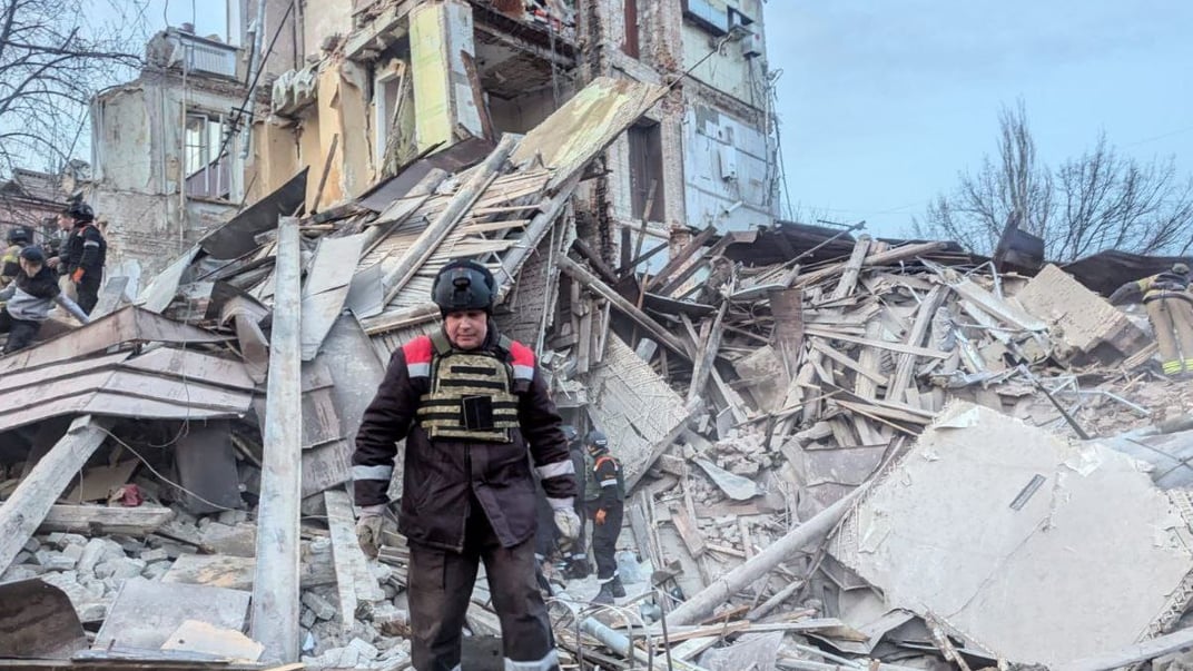 Последствия российского удара по Кривому Рогу, 24 декабря 2024 года