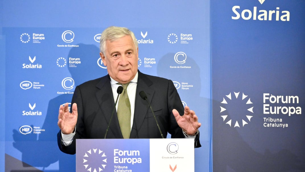 Міністр закордонних справ Італії Антоніо Таяні Міністр закордонних справ Італії Антоніо Таяні