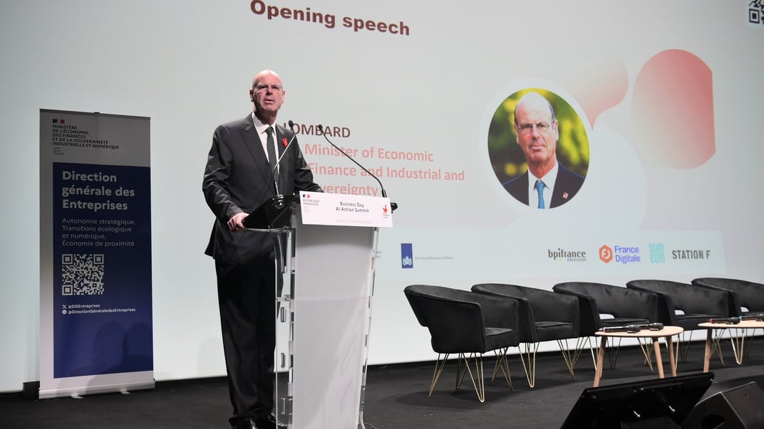 Министр финансов Франции Эрик Ломбард