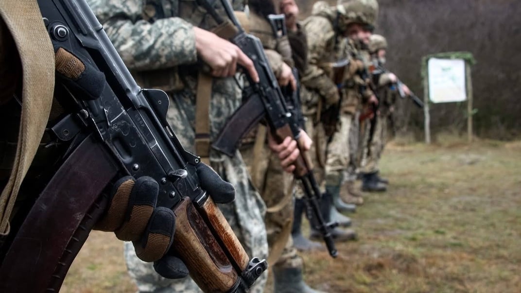 Ілюстративне фото. Бійці 58 ОМПБр на полігоні під час відпрацювання влучності та інших бойових навичок