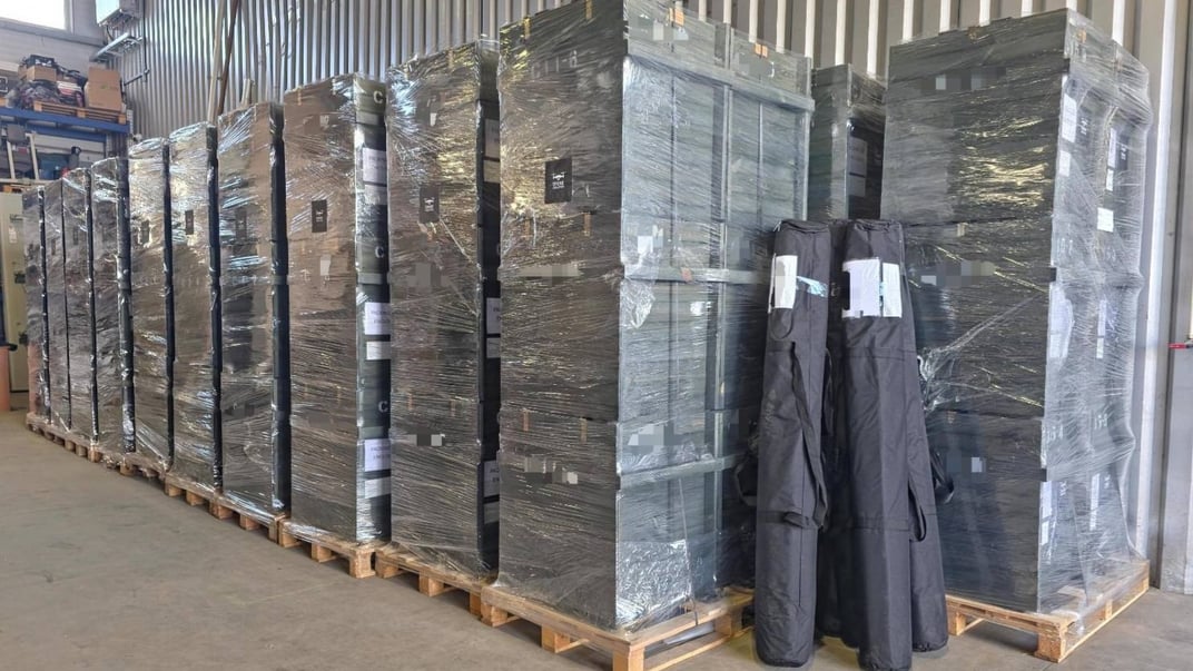 Дроны, которые Латвия передала Украине