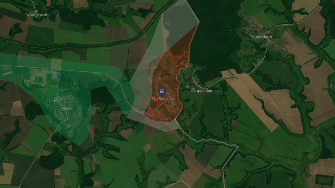 Приграничное село Грабовское Сумской области