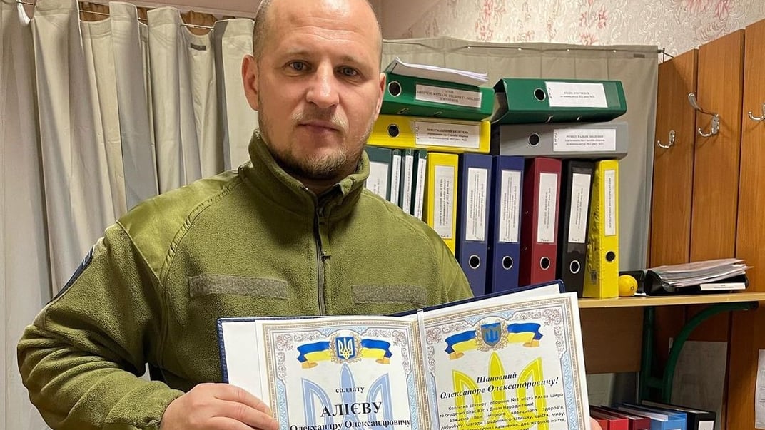 Колишній гравець збірної України з футболу Олександр Алієв