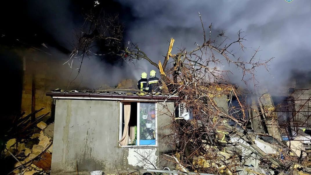 Последствия ночной атаки Одессы, 23 февраля 2024 года