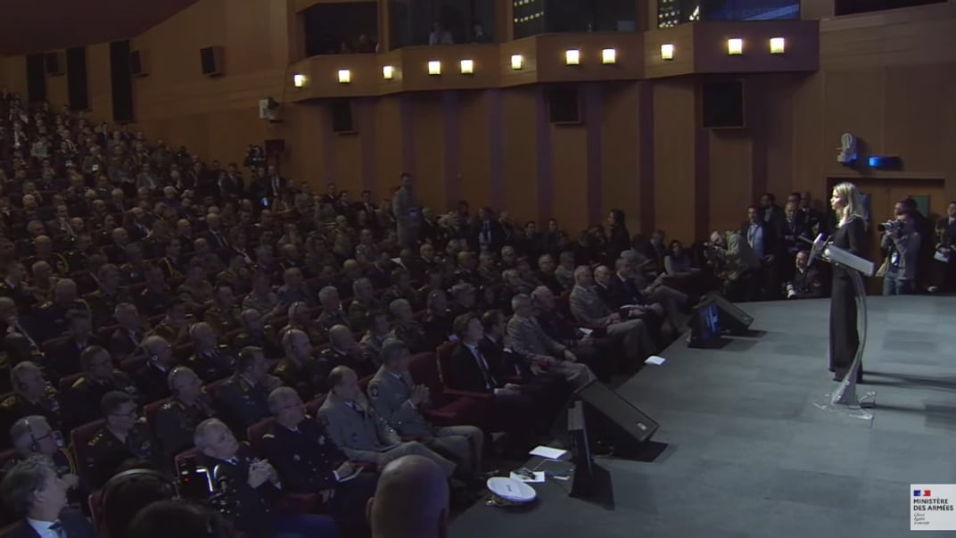 Відкриття Другого Паризького форуму з питань оборони та стратегії (PDSF), Париж, 11 березня 2025 року