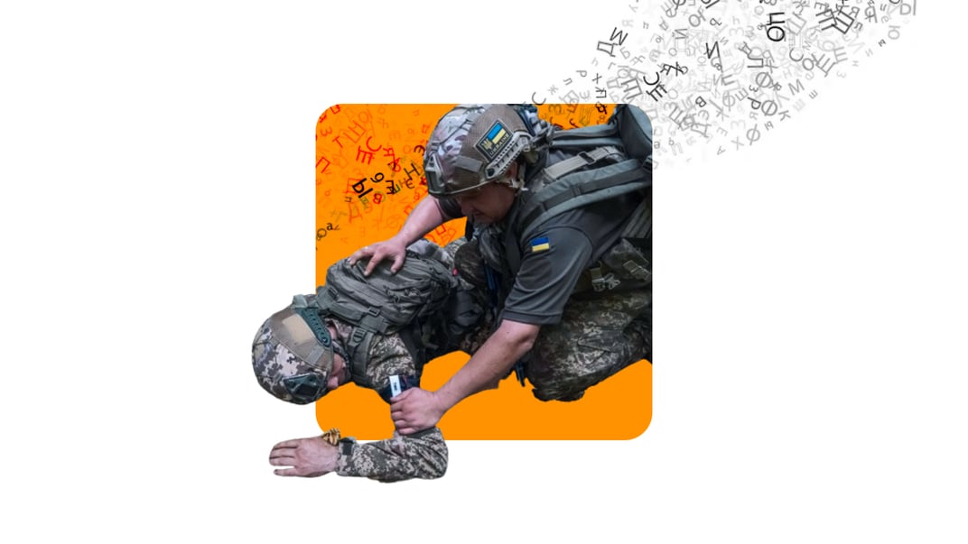 Как язык подвел россиянина в украинском окопе