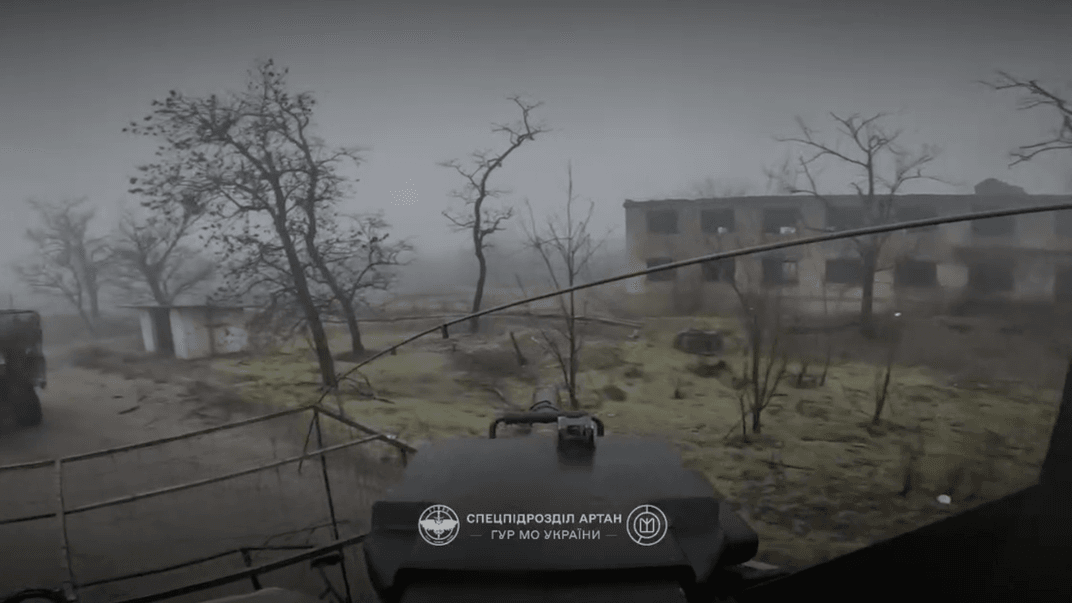 Українські військові біля Степногірська на Запорізькому напрямку