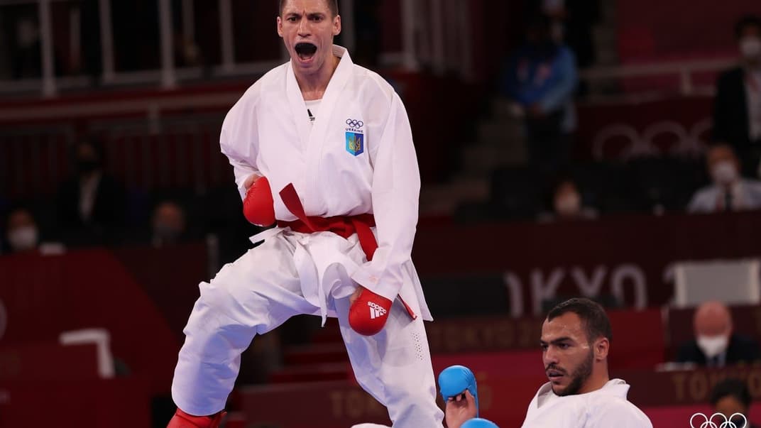 Украинский каратист Станислав Горуна