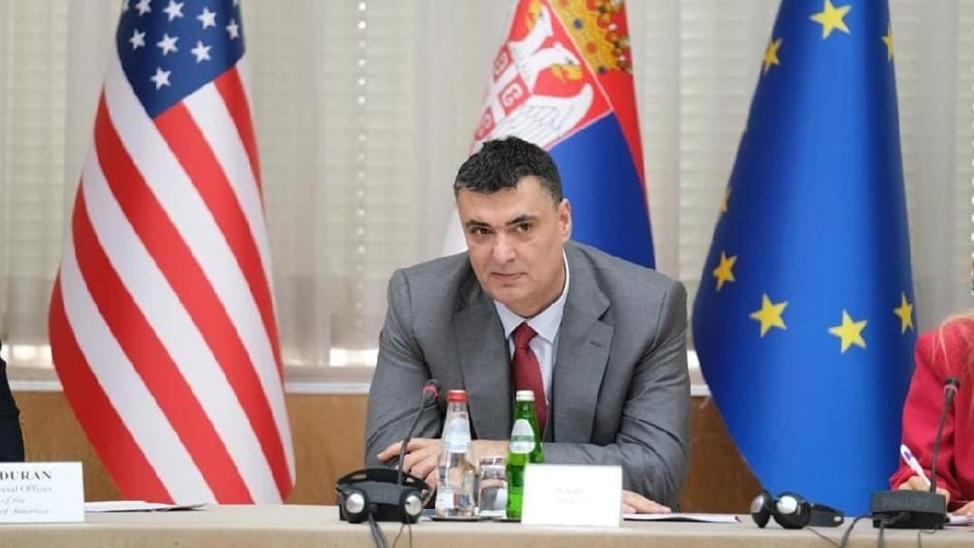 Міністр економіки Сербії Раде Башта