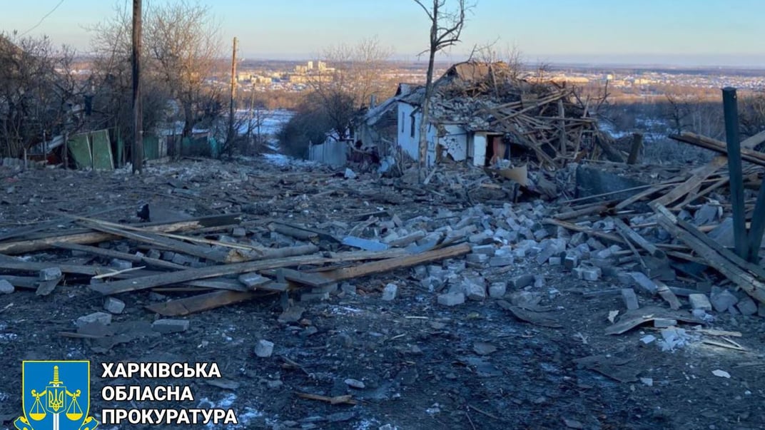 Наслідки російського обстрілу Куп'янського району Харківської області, 19 лютого 2025 року Наслідки російського обстрілу Куп'янського району Харківської області, 19 лютого 2025 року