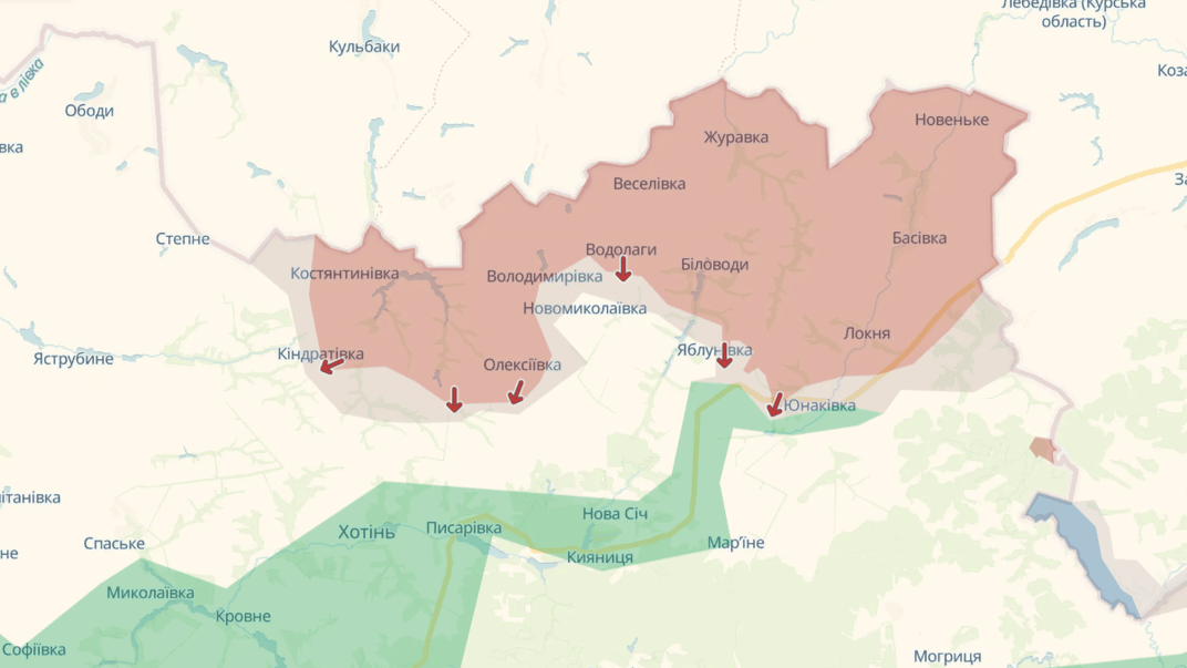 Ситуация в Сумской области по состоянию на 11 июня 2025 года