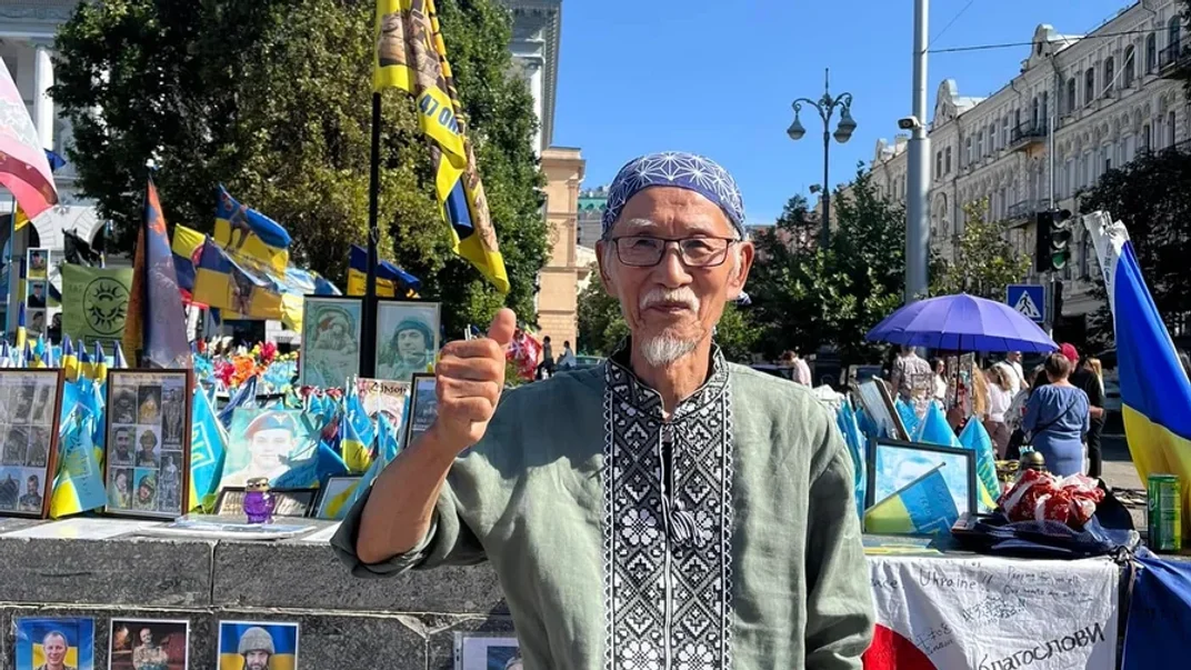 Японський волонтер Фумінорі Цучіко