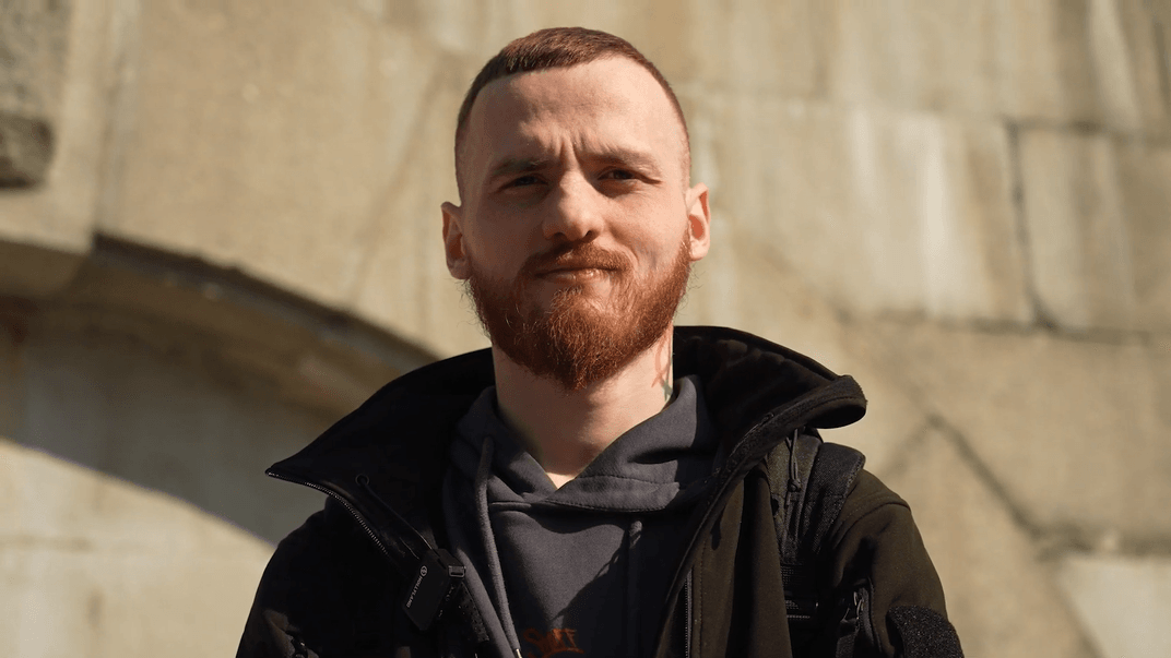 Белорусский доброволец Эмилий Лобейко