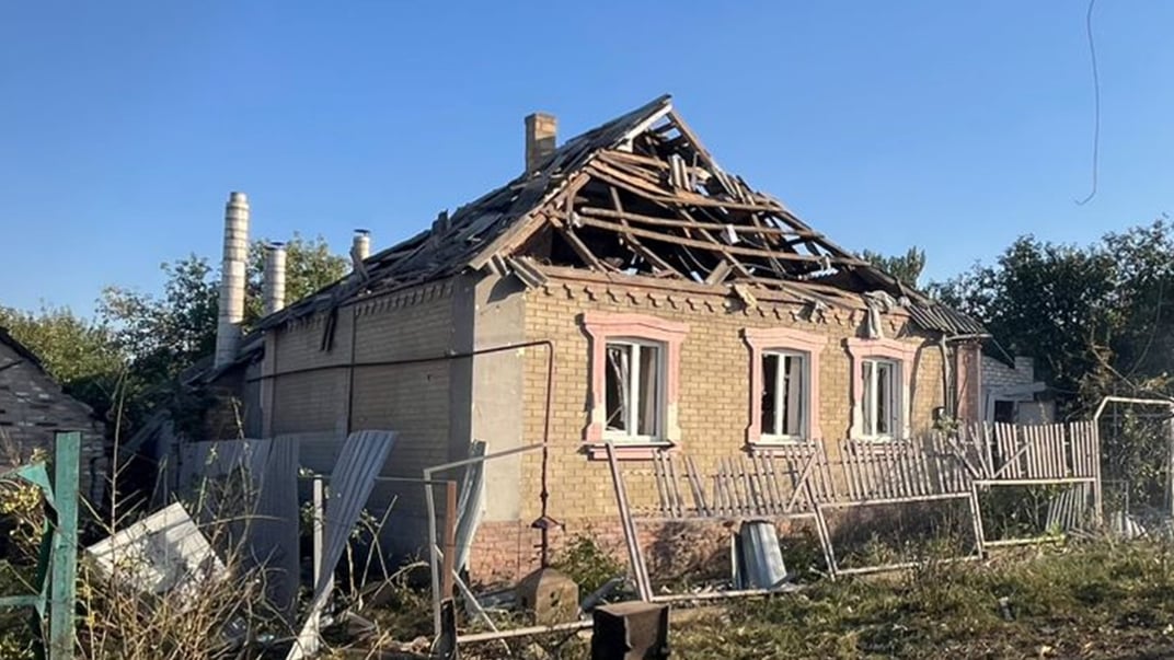 Последствия российского обстрела Донецкой области 6 октября 2024 года