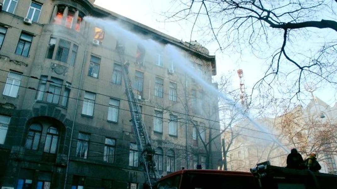 Пожежа в Одеському коледжі економіки, права та готельно-ресторанного бізнесу, 4 грудня 2019 року