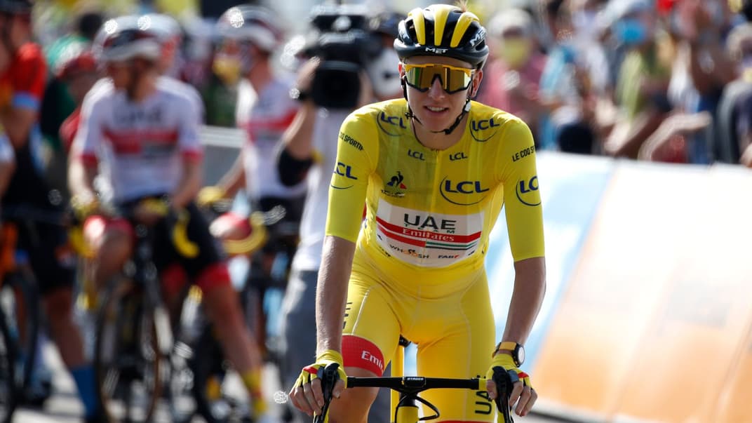 Переможець велоперегонів «Тур де Франс» 2020 року 21-річний словенець Тадей Погакар