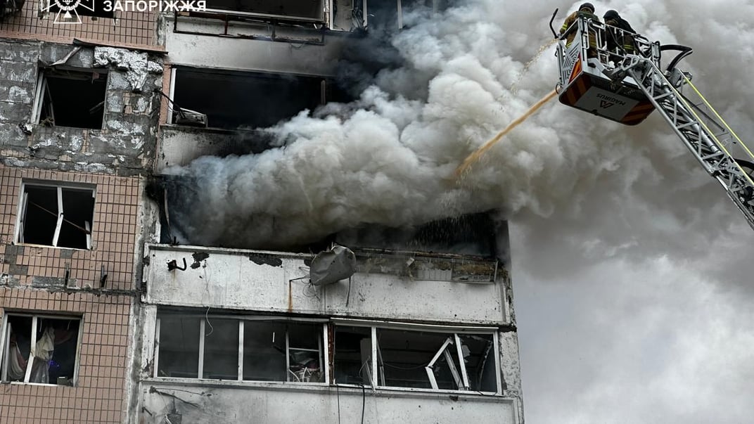 Наслідки атаки на Запоріжжя