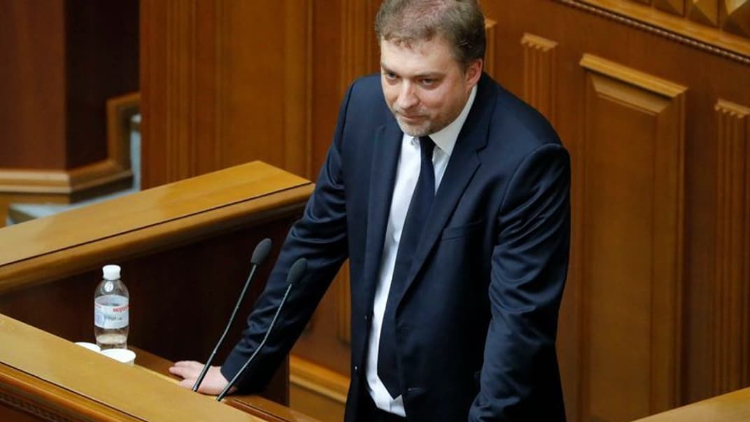 Министр обороны Украины Андрей Загороднюк во время первого заседания Рады девятого созыва, Киев, 29 августа 2019 года