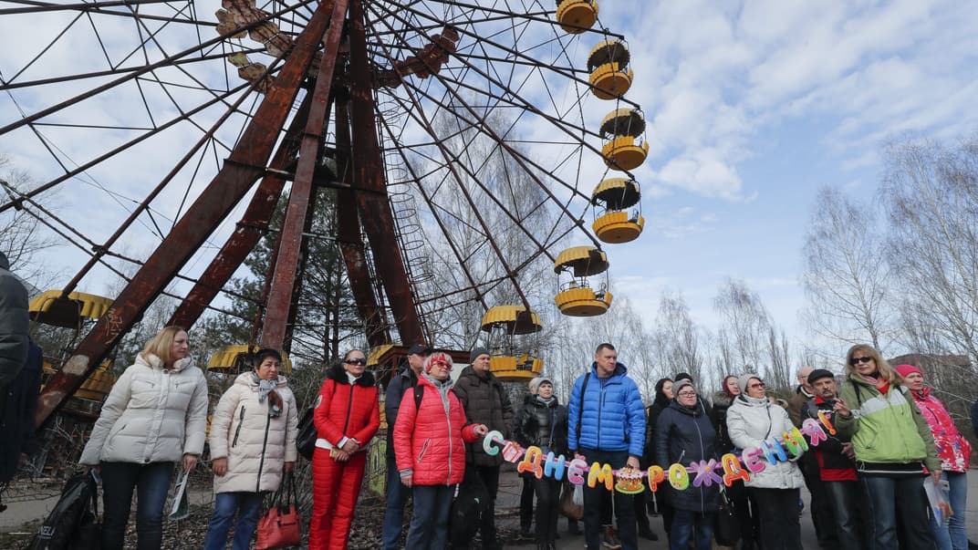 Бывшие местные жители отмечают 50-летие Припяти, 4 февраля 2020 год