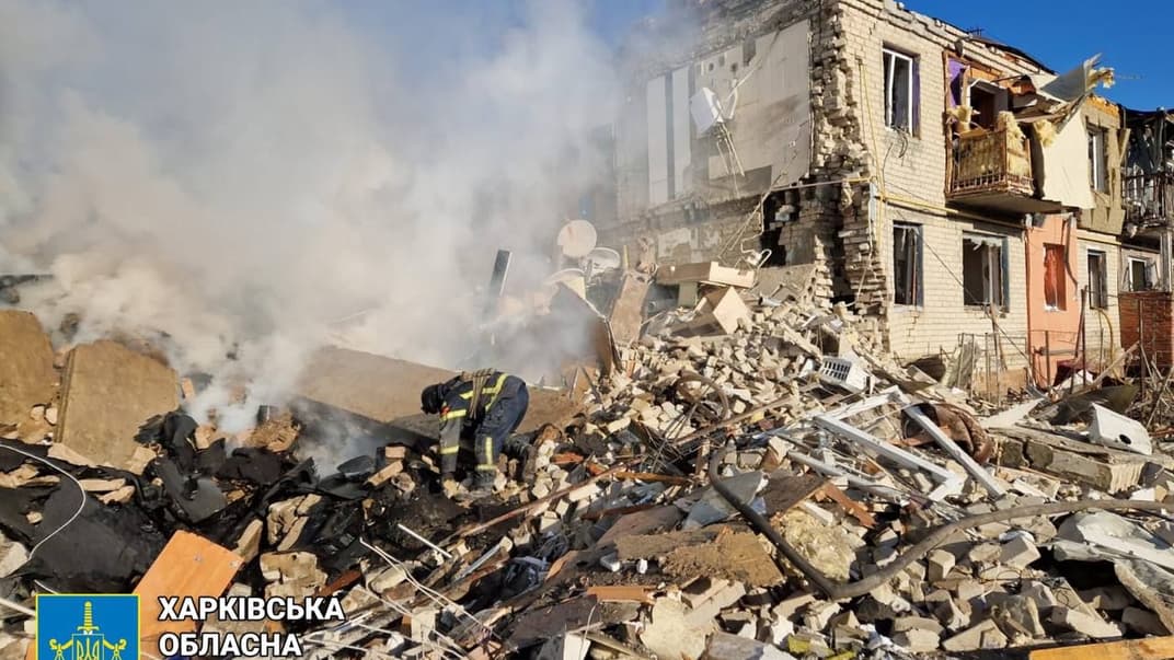 Наслідки російського удару по Куп’янську 17 лютого 2024 року