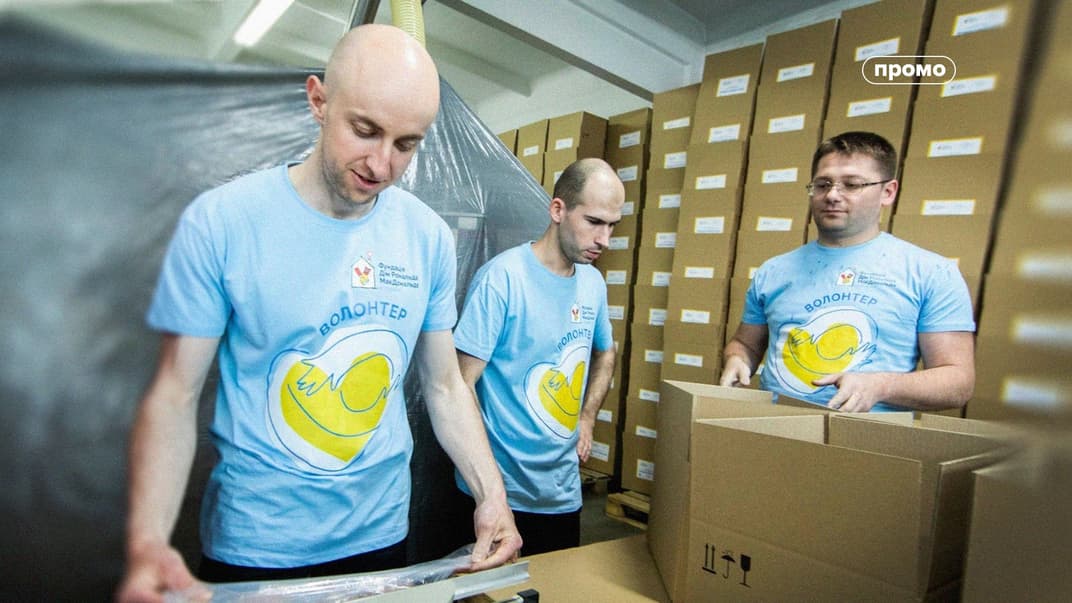 80 вантажівок продуктів. McDonald's передав постраждалим українцям продуктові набори на 84 млн грн