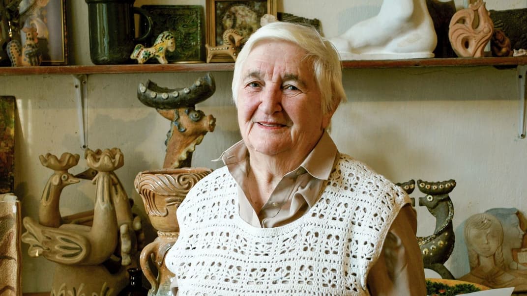 Художница-монументалистка Оксана Грудзинская