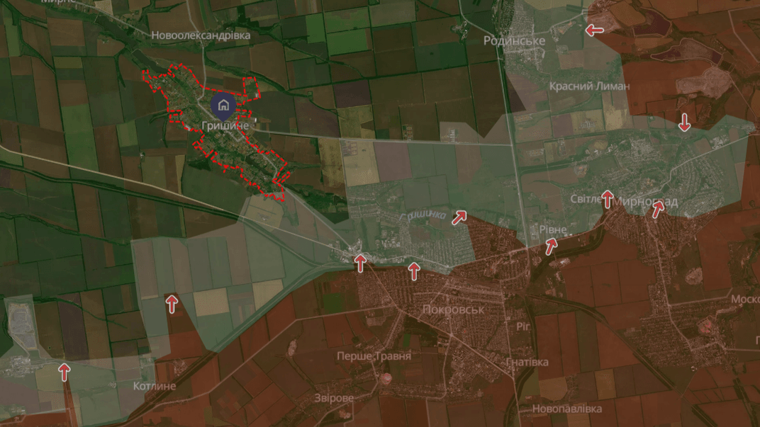 Ситуація в районі Покровська станом на 31 грудня 2025 року