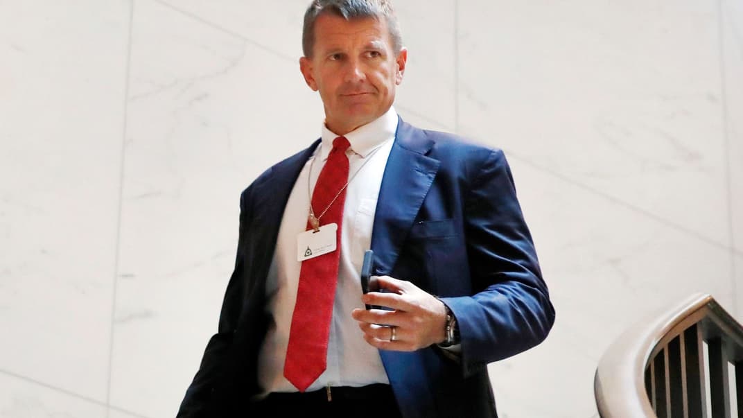 Засновник Blackwater Ерік Прінс у будівлі Капітолію. Вашингтон, США, 30 листопада 2017 року