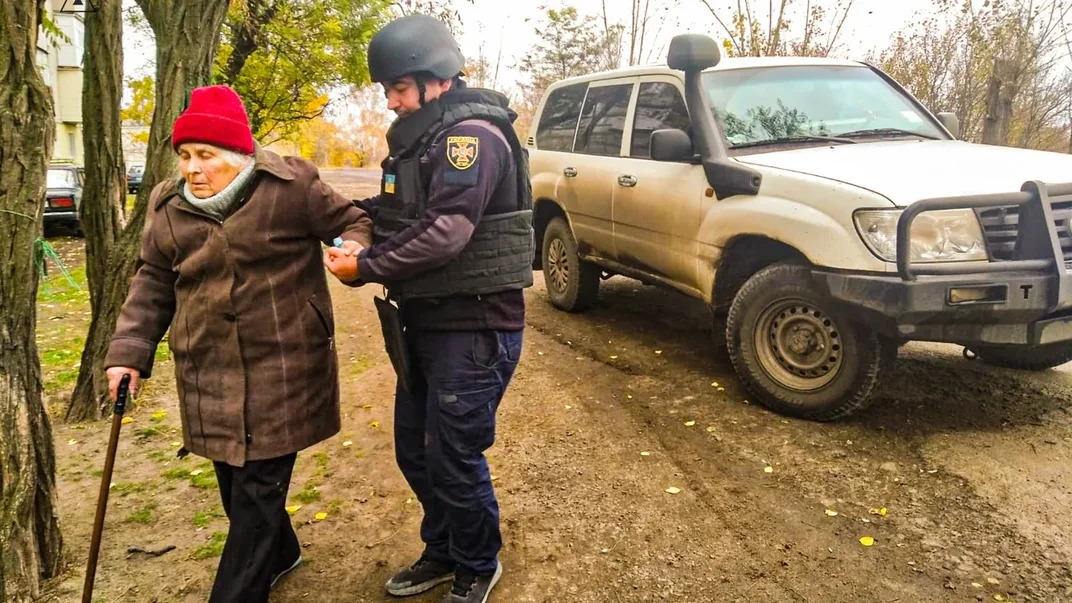 Евакуація з прифронтових сіл Харківщини