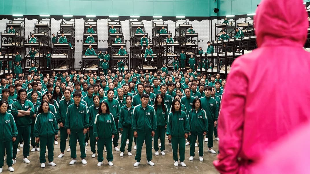 Кадр із серіалу «Гра в кальмара»