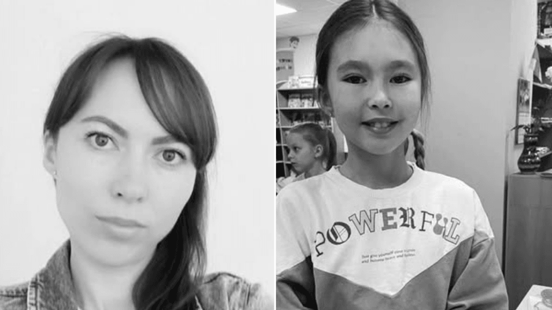 Олена Яворська та її донька Софія