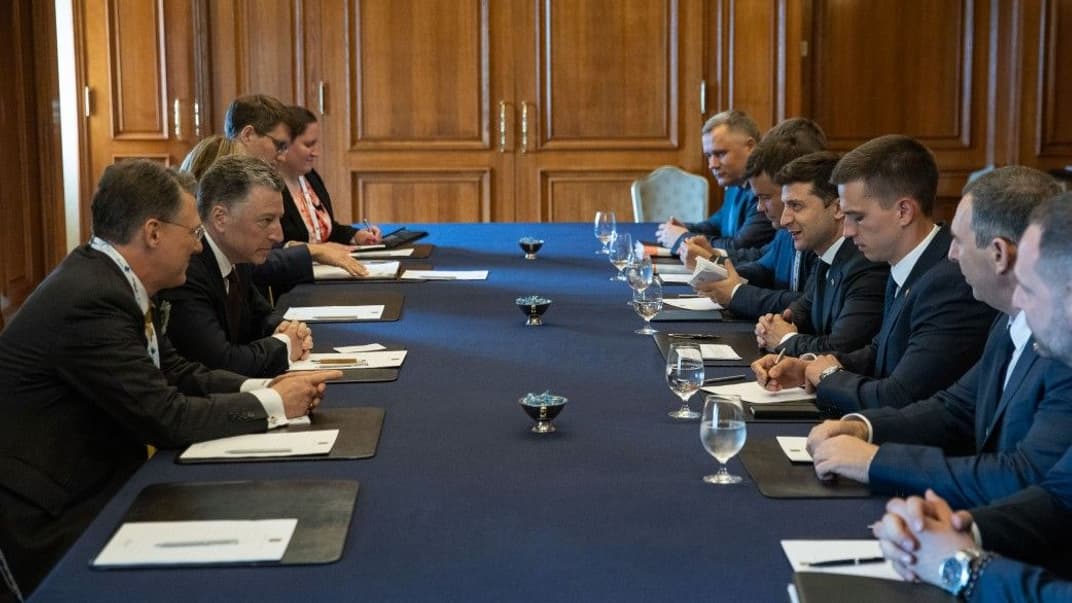 Зеленський та Волкер під час зустрічі в Канаді, 3 червня 2019-го