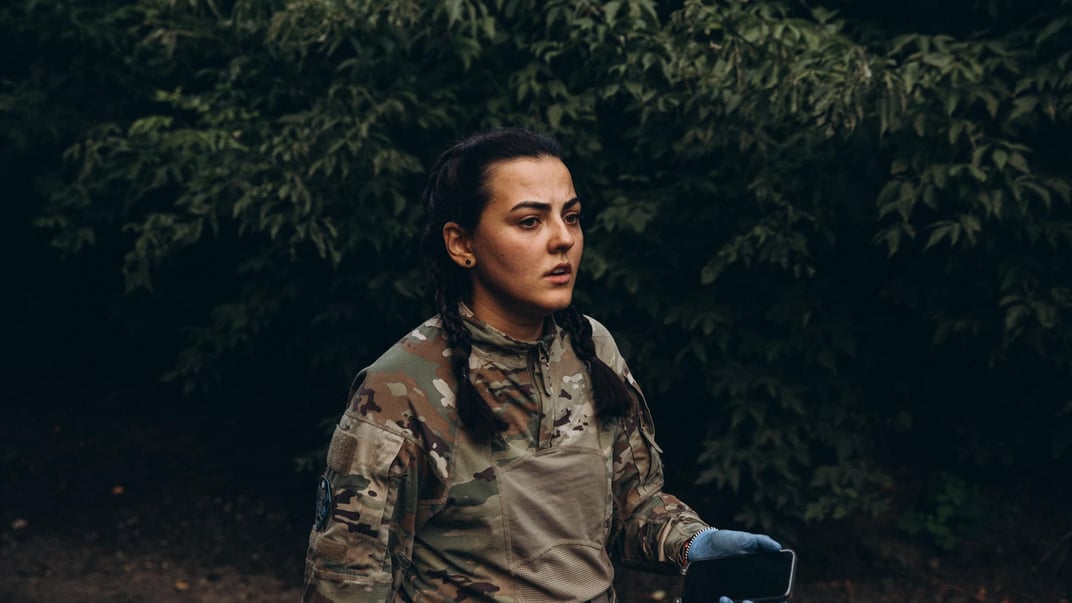 Командирка медичної служби «Ульф» Аліна Михайлова