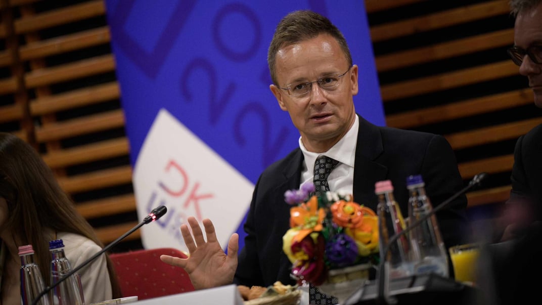 Міністр закордонних справ Угорщини Петер Сіярто