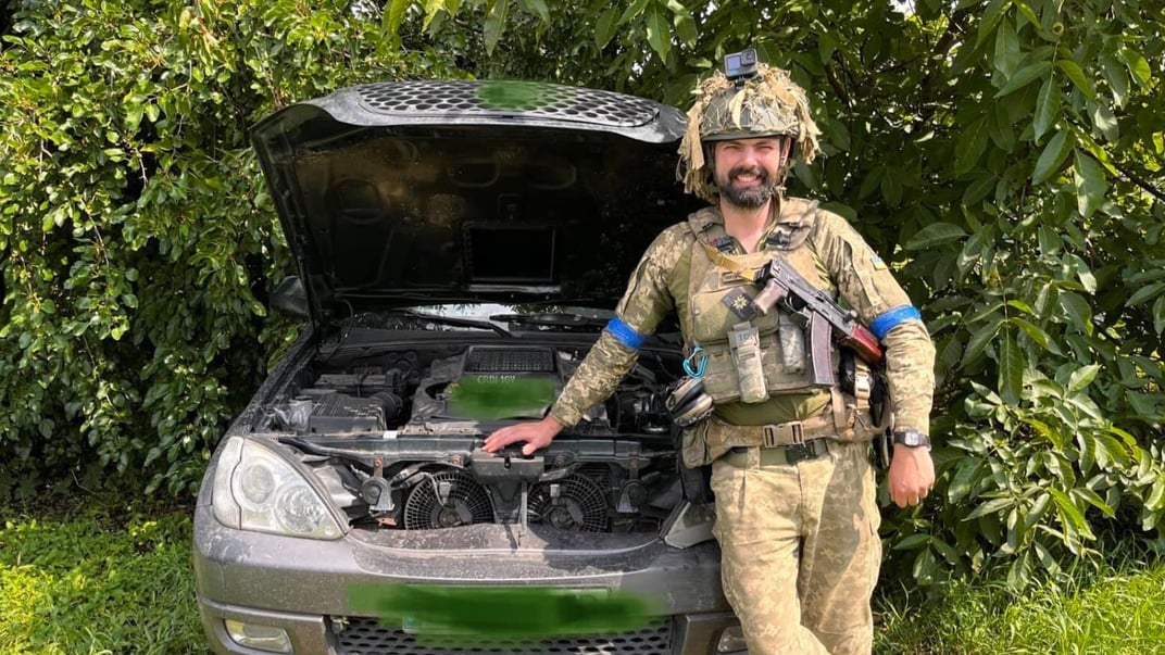 Бывший глава УИНП Антон Дробович, который в феврале 2022 года вступил в ряды Вооруженных сил Украины