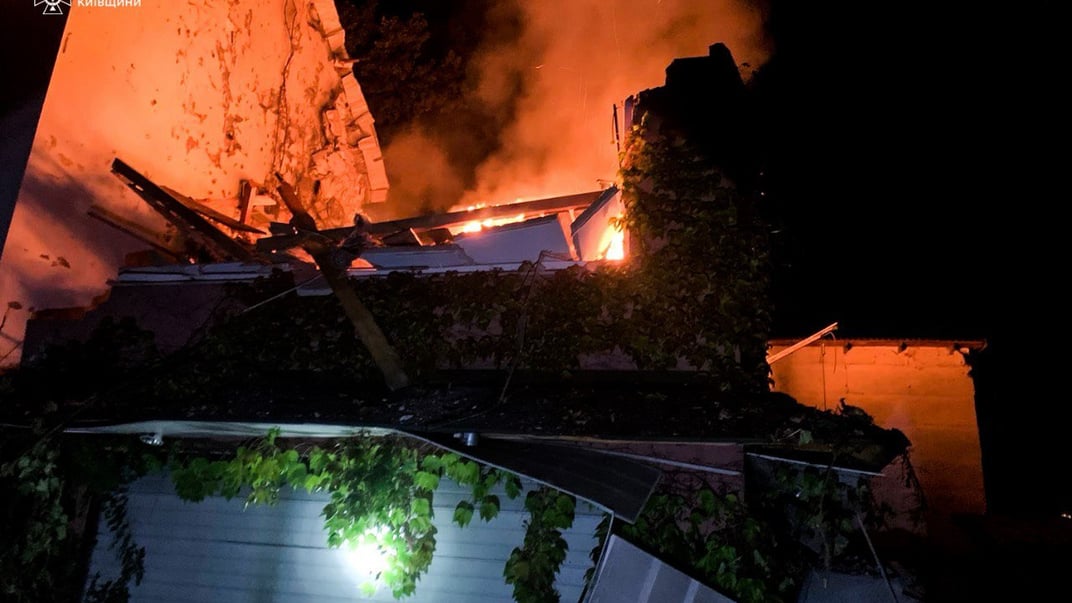 Последствия обстрела Киевской области