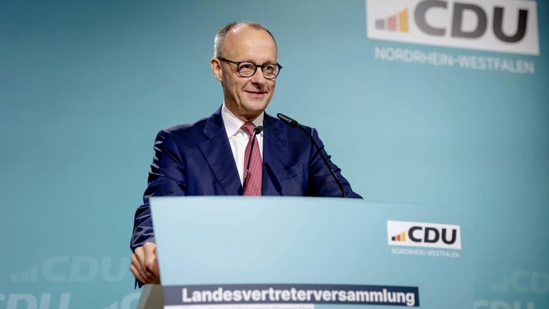 Кандидат у канцлери Німеччини Фрідріх Мерц