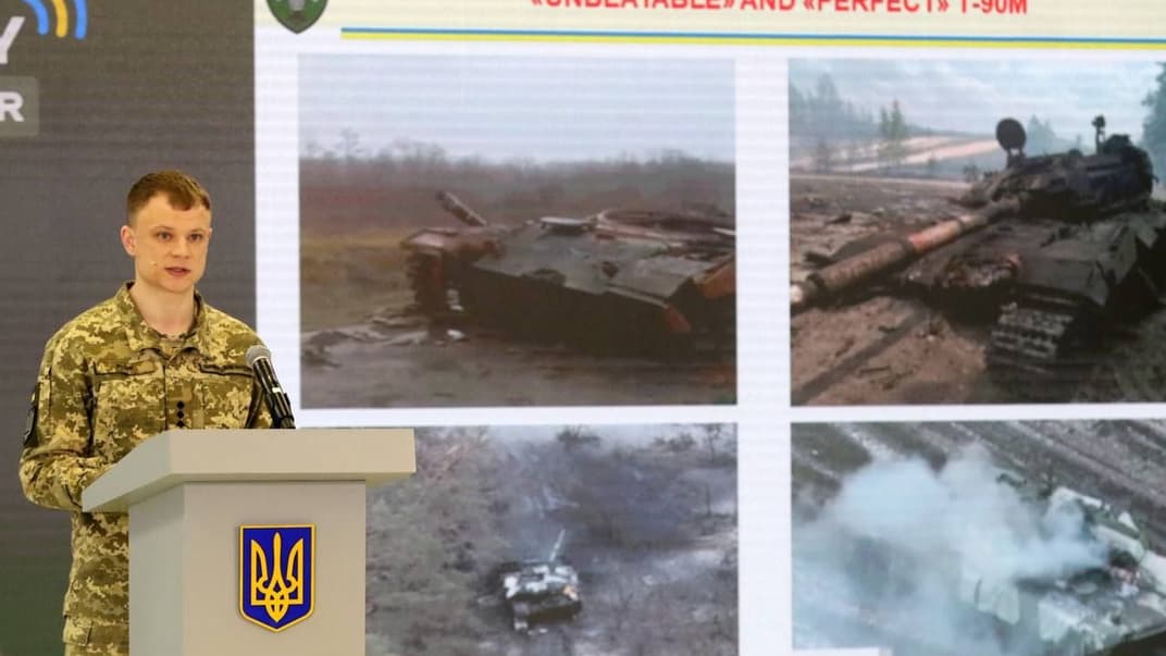 россия потеряла в Украине уже по меньшей мере 15 танков Т-90М, которые называют «гордостью российского вооружения»