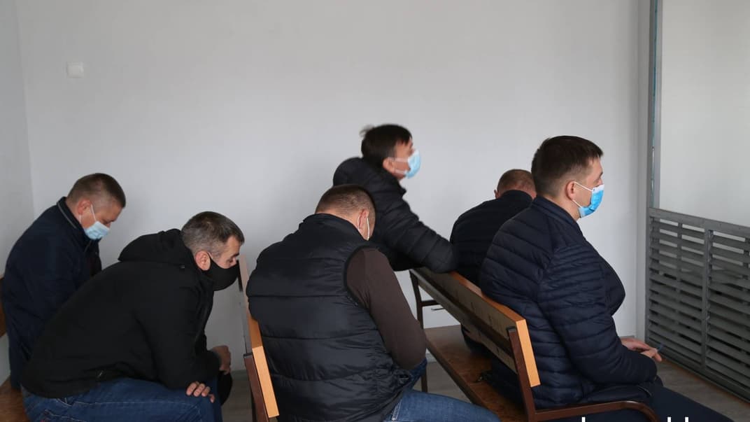 Обвиняемые павлоградские экс-полицейские