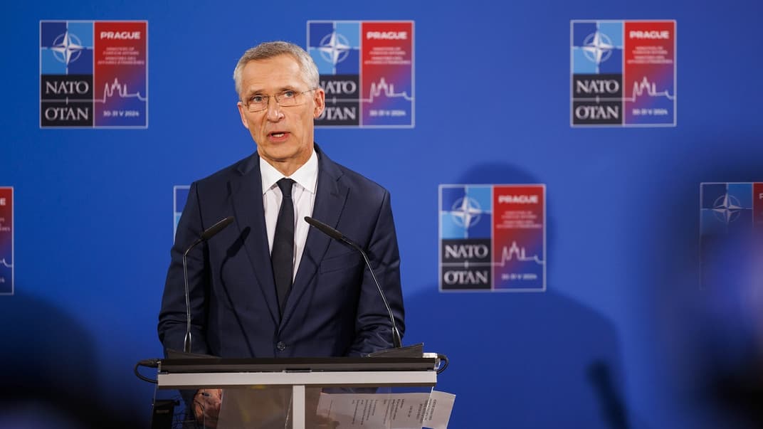 Пресконференція генерального секретаря НАТО Єнса Столтенберга 31 травня 2024 року