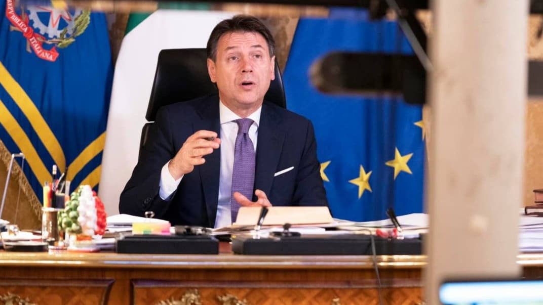 Премьер-министр Италии Джузеппе Конте