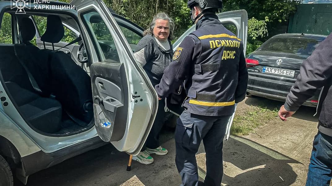 Евакуація жителів Харківської області