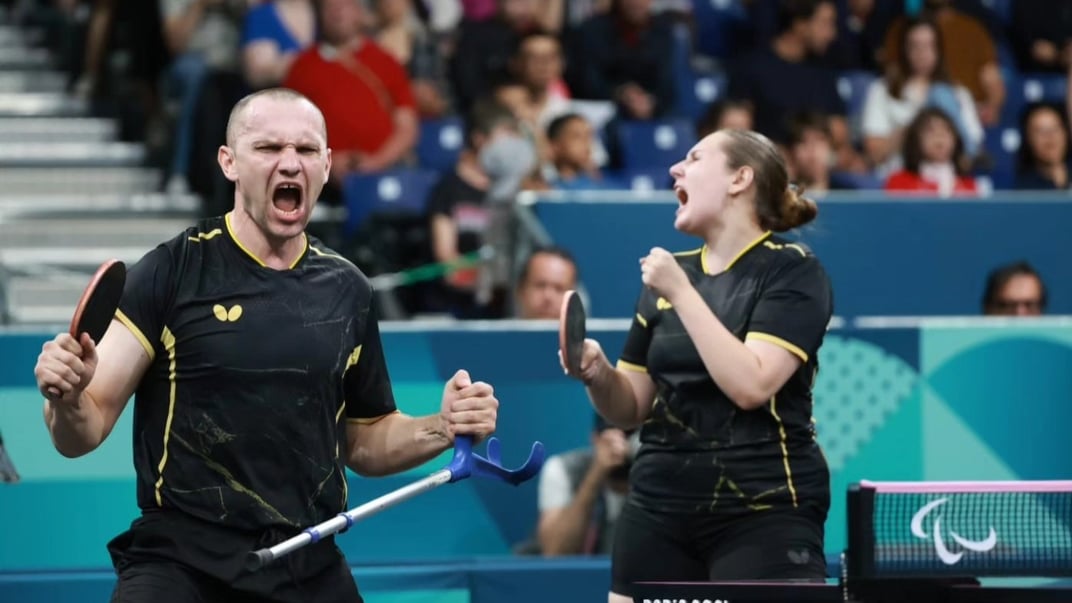 Тенісисти Віктор Дідух та Ірина Шинкарьова здобули першу в історії медаль України у міксті на Паралімпійських іграх