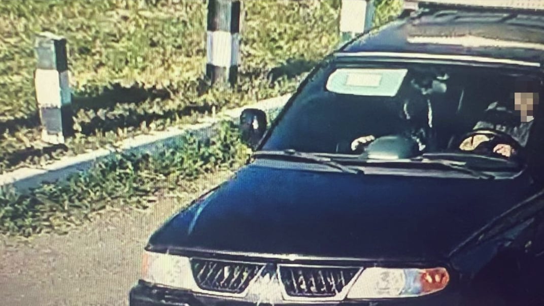 Авто, яким Дмитрук виїхав за кордон