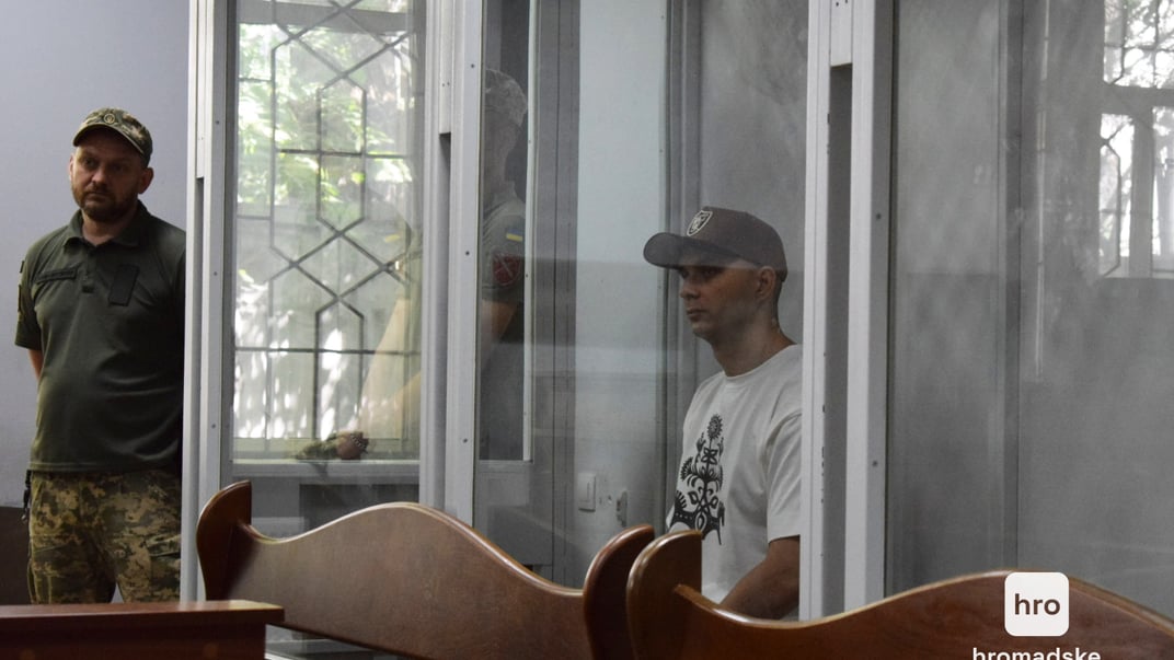 Обвинувачений Артем Косов у залі суду, 14 серпня 2025 року