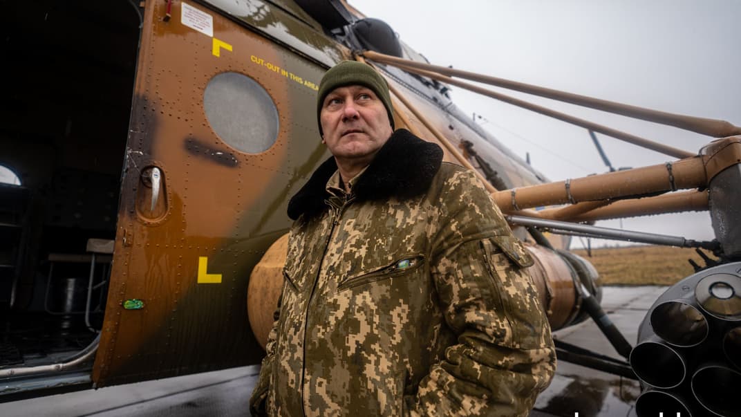 Олександр Шемет — льотчик 12 окремої бригади армійської авіації